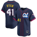 Choea M.Twins #41 Joe Ryan Player Navy All-star Game Limited Home Stitched Jerseys