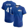 Choea M.Twins #41 Joe Ryan Player Royal City Connect Limited Elite Home Stitched Jerseys