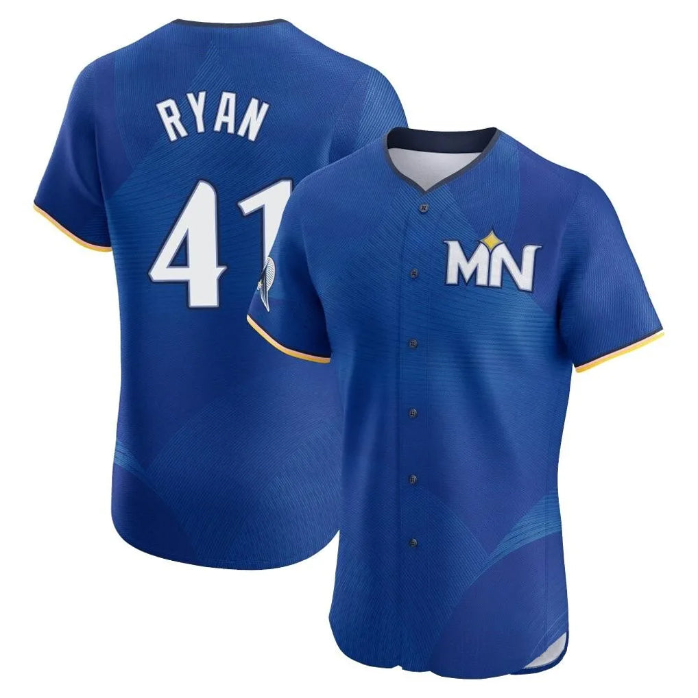 Choea M.Twins #41 Joe Ryan Player Royal City Connect Limited Elite Home Stitched Jerseys