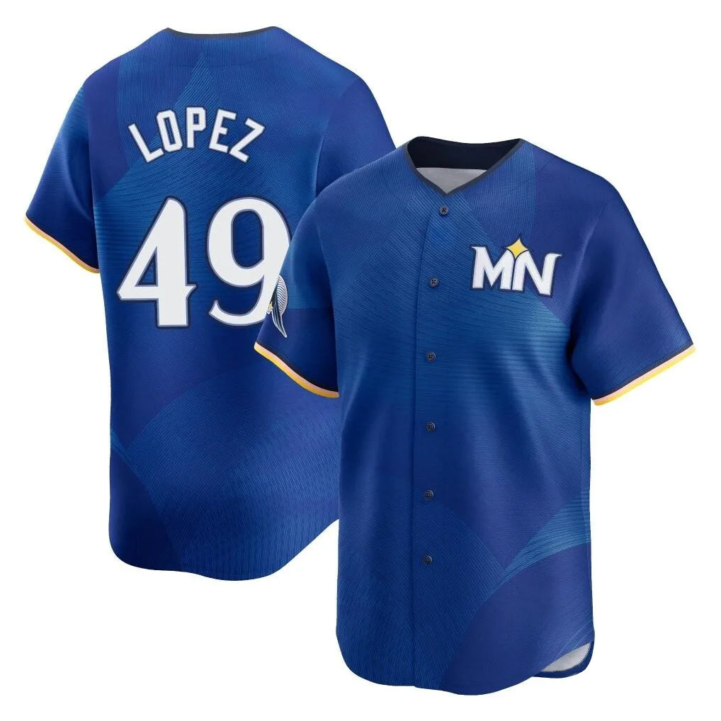 Choea M.Twins #49 Pablo Lopez Player Royal City Connect Limited Home Stitched Jerseys