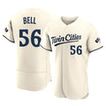 Choea M.Twins #56 Josh Bell Player Cream Home Limited Elite Stitched Jerseys