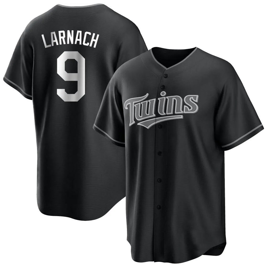 Choea M.Twins #9 Trevor Larnach Player Black Home Game Stitched Jerseys