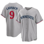Choea M.Twins #9 Trevor Larnach Player Gray Game Limited Home Stitched Jerseys