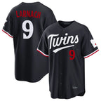 Choea M.Twins #9 Trevor Larnach Player Navy Home Game Stitched Jerseys
