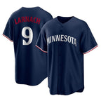 Choea M.Twins #9 Trevor Larnach Player Navy Replica Alternate Home Stitched Jerseys