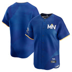 Choea Minnesota Twins Blank Player Royal City Connect Limited Home Stitched Jerseys