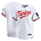 Choea Minnesota Twins Blank Player White Home Limited Stitched Jerseys