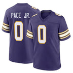 Choea MN.Vikings #0 Ivan Pace Jr. Player Purple Classic Home Game Stitched Jerseys