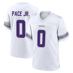 Choea MN.Vikings #0 Ivan Pace Jr. Player White Alternate Home Game Stitched Jerseys