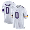 Choea MN.Vikings #0 Ivan Pace Jr. Player White Home Game Stitched Jerseys