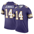 Choea MN.Vikings #14 Jauan Jennings Player Purple Limited Classic Home Game Stitched Jerseys