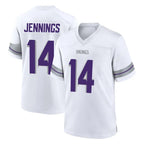 Choea MN.Vikings #14 Jauan Jennings Player White Alternate Home Game Stitched Jerseys