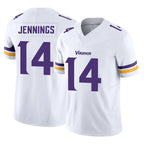 Choea MN.Vikings #14 Jauan Jennings Player White Limited Vapor F.U.S.E. Home Game Stitched Jerseys