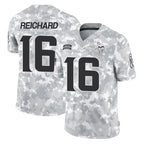 Choea MN.Vikings #16 Will Reichard Player Arctic Camo Salute To Service Limited Game Stitched Jerseys