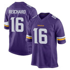 Choea MN.Vikings #16 Will Reichard Player Purple Home Game Stitched Jerseys