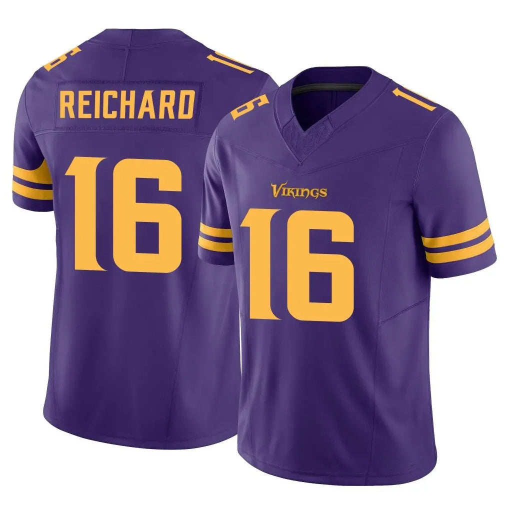 Choea MN.Vikings #16 Will Reichard Player Purple Limited Alternate Vapor F.U.S.E. Home Game Stitched Jerseys