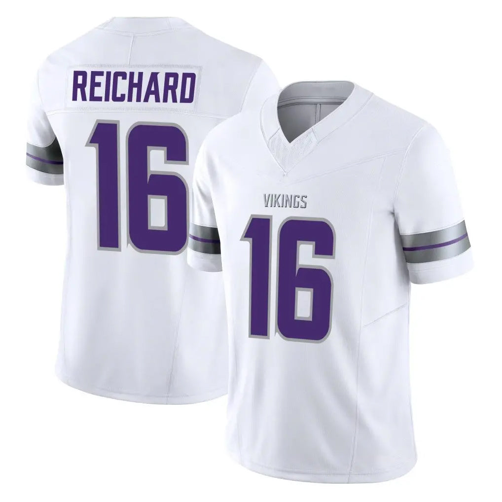 Choea MN.Vikings #16 Will Reichard Player White Limited Alternate Vapor F.U.S.E. Home Game Stitched Jerseys