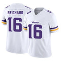 Choea MN.Vikings #16 Will Reichard Player White Limited Vapor F.U.S.E. Home Game Stitched Jerseys