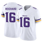 Choea MN.Vikings #16 Will Reichard Player White Limited Vapor F.U.S.E. Home Game Stitched Jerseys