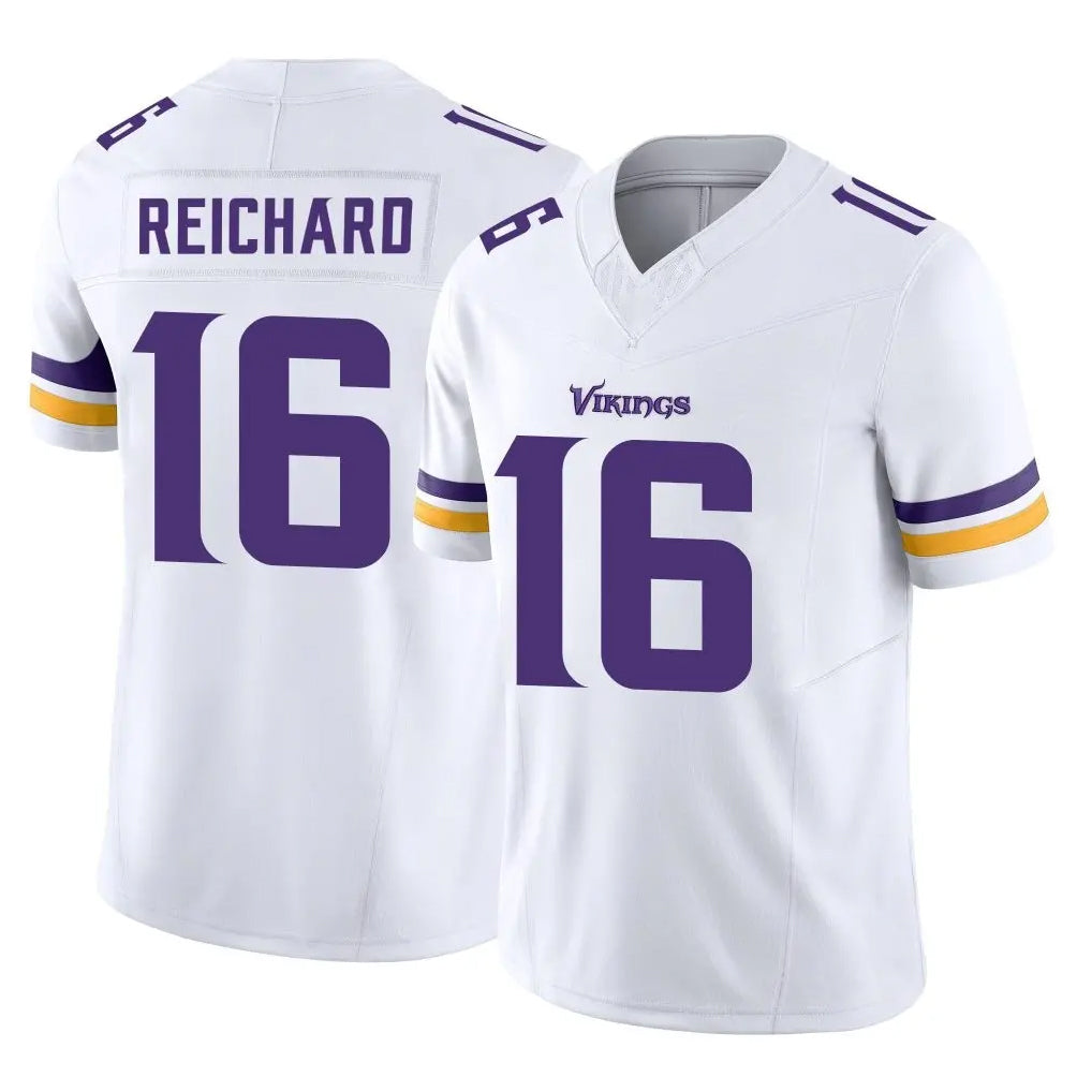 Choea MN.Vikings #16 Will Reichard Player White Limited Vapor F.U.S.E. Home Game Stitched Jerseys