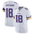 Choea MN.Vikings #18 Justin Jefferson Player White Limited Vapor Untouchable Home Game Stitched Jerseys