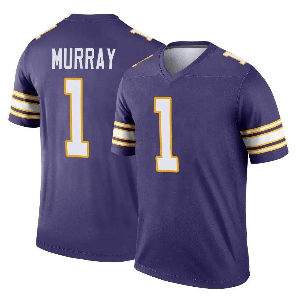 Choea MN.Vikings #1 Kyler Murray Player Purple Limited Classic Home Game Stitched Jerseys