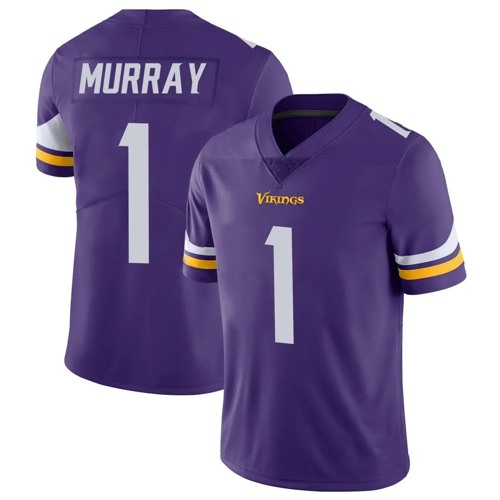 Choea MN.Vikings #1 Kyler Murray Player Purple Limited Vapor Untouchable Home Game Stitched Jerseys