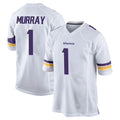 Choea MN.Vikings #1 Kyler Murray Player White Home Game Stitched Jerseys