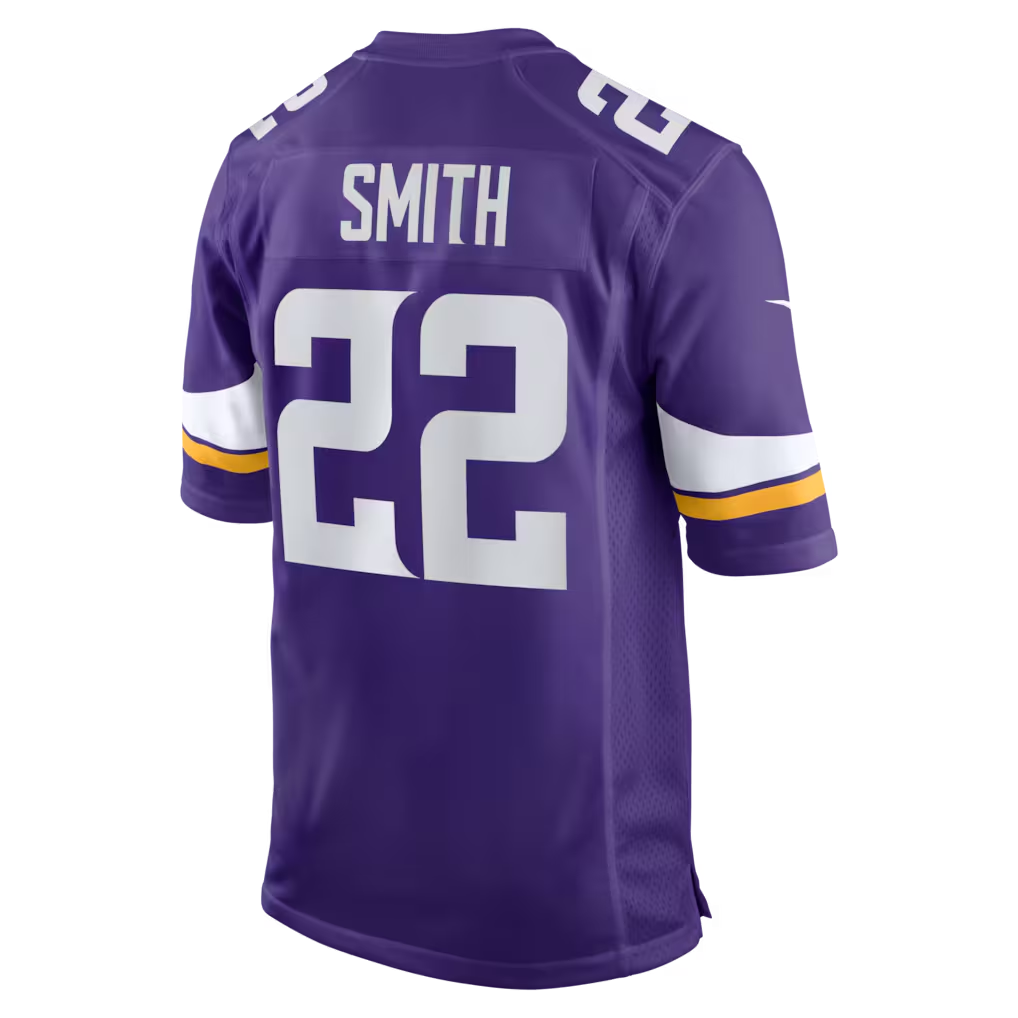 Choea MN.Vikings #22 Harrison Smith Purple Game Stitched Jerseys