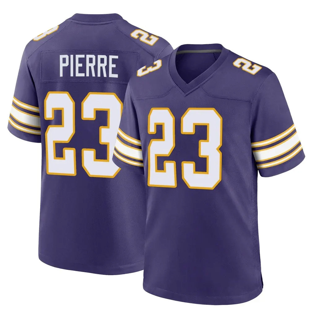 Choea MN.Vikings #23 James Pierre Player Purple Classic Home Game Stitched Jerseys