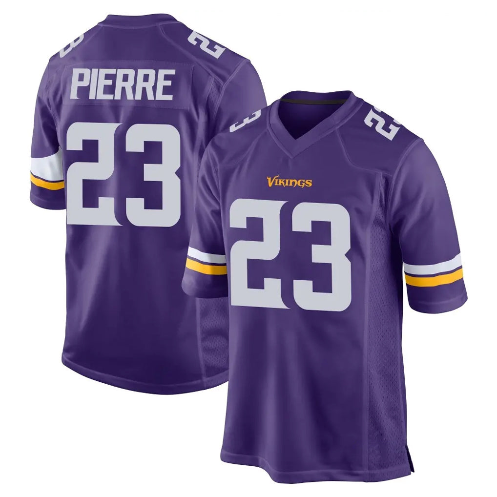 Choea MN.Vikings #23 James Pierre Player Purple Home Game Stitched Jerseys