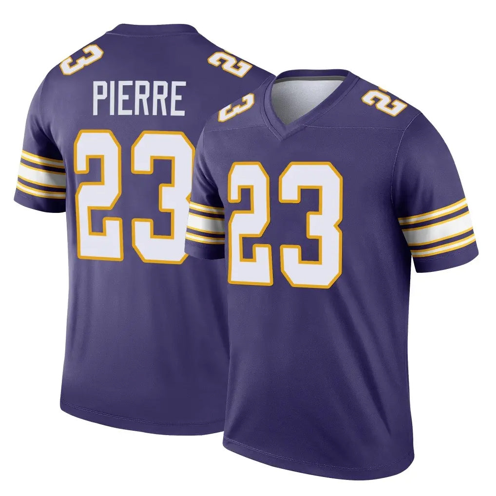 Choea MN.Vikings #23 James Pierre Player Purple Limited Classic Home Game Stitched Jerseys