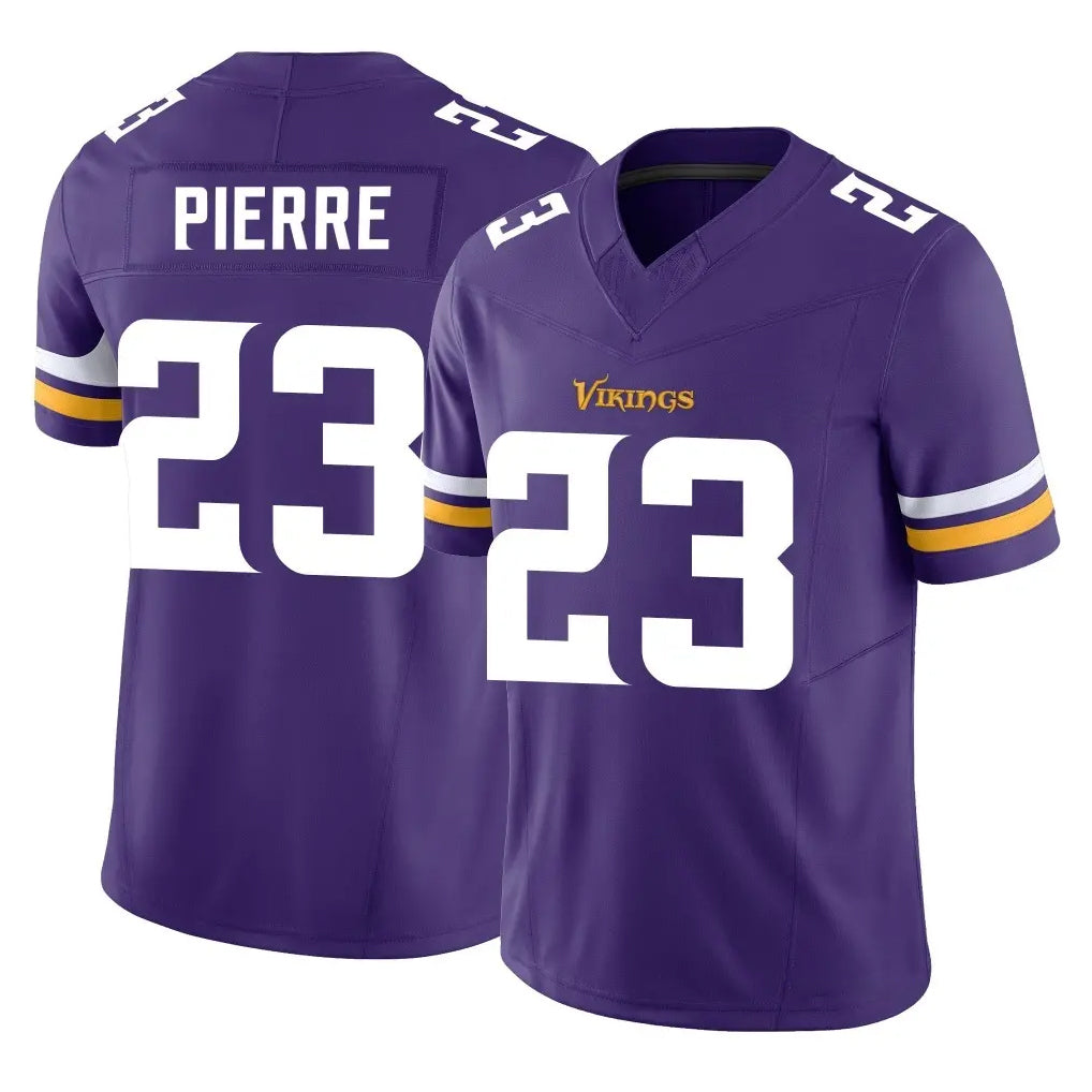 Choea MN.Vikings #23 James Pierre Player Purple Limited Vapor F.U.S.E. Home Game Stitched Jerseys