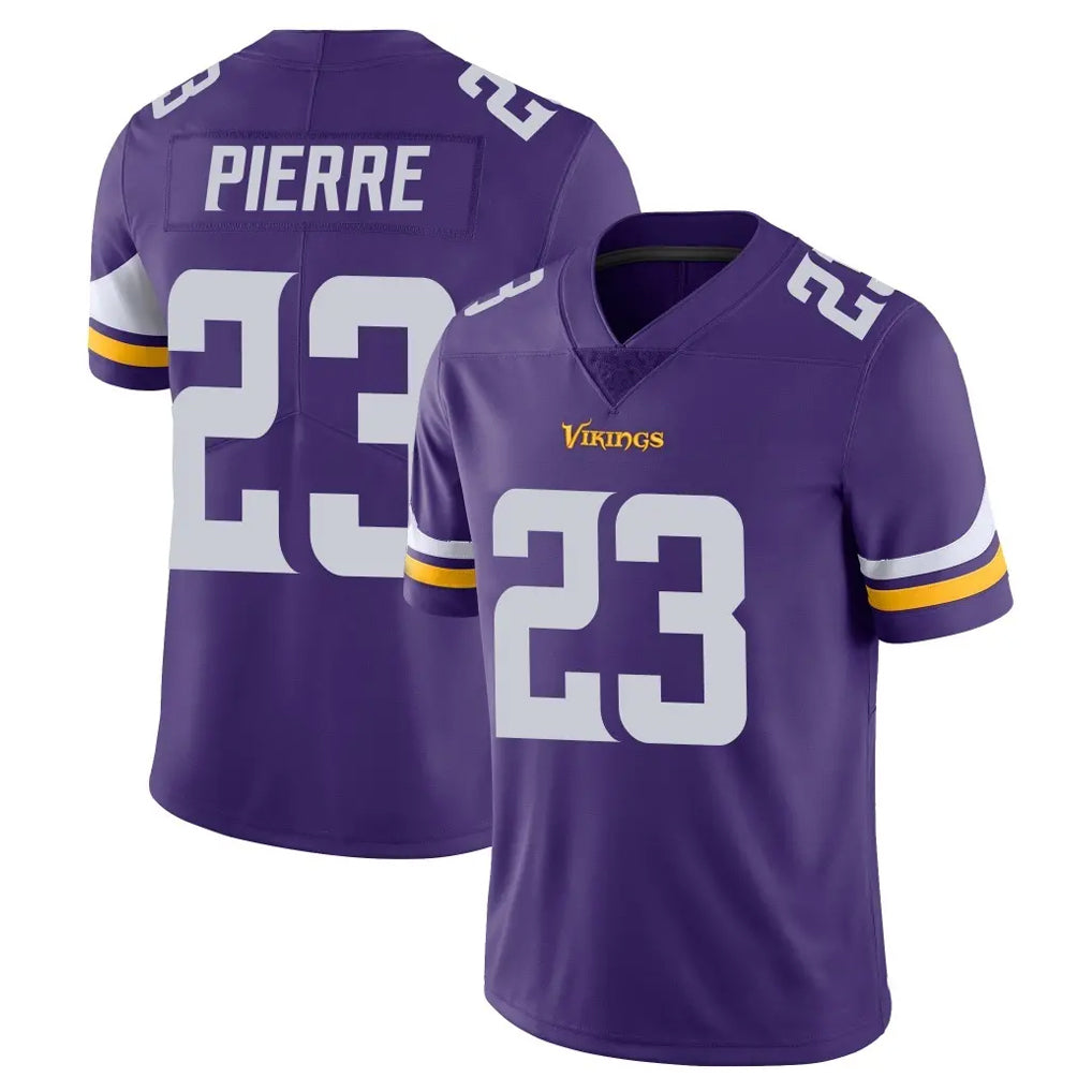 Choea MN.Vikings #23 James Pierre Player Purple Limited Vapor Untouchable Home Game Stitched Jerseys