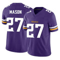 Choea MN.Vikings #27 Jordan Mason Player Purple Limited Vapor F.U.S.E. Home Game Stitched Jerseys