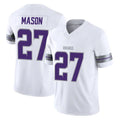 Choea MN.Vikings #27 Jordan Mason Player White Limited Alternate Vapor F.U.S.E. Home Game Stitched Jerseys