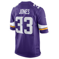 Choea MN.Vikings #33 Aaron Jones Purple Game Player Jersey Stitched American Stitched Jersey