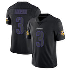 Choea MN.Vikings #3 Jordan Addison Player Black Impact LImited Home Game Stitched Jerseys