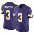 Choea MN.Vikings #3 Jordan Addison Player Purple Limited Classic Vapor F.U.S.E. Home Game Stitched Jerseys