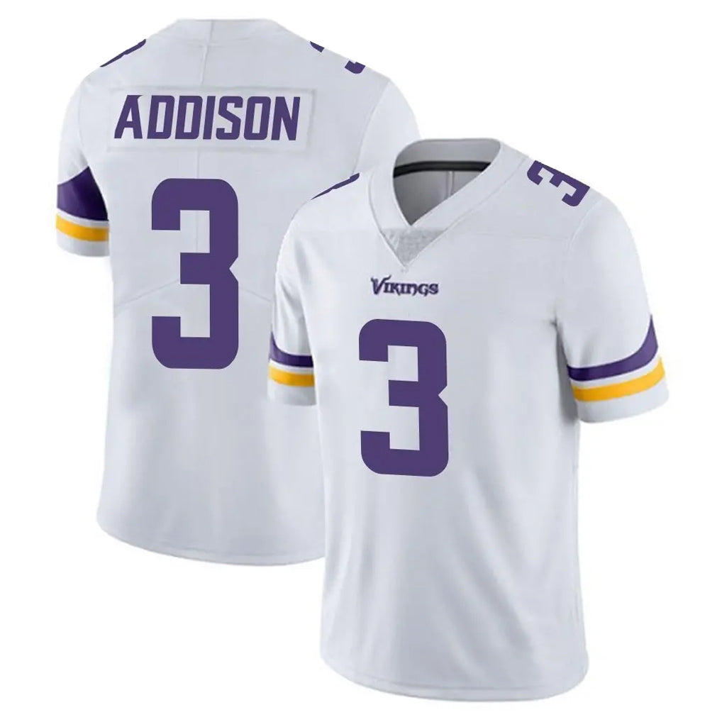 Choea MN.Vikings #3 Jordan Addison Player White Limited Vapor Untouchable Home Game Stitched Jerseys