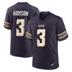 Choea MN.Vikings #3 Jordan Addison Purple 2026 Rivalries Collection Game Stitched Jerseys
