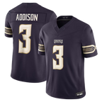 Choea MN.Vikings #3 Jordan Addison Purple 2026 Rivalries Collection Limited Stitched Jerseys