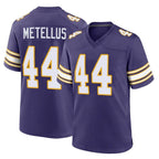 Choea MN.Vikings #44 Josh Metellus Player Purple Classic Home Game Stitched Jerseys