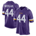 Choea MN.Vikings #44 Josh Metellus Player Purple Home Game Stitched Jerseys