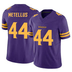 Choea MN.Vikings #44 Josh Metellus Player Purple Limited Alternate Vapor F.U.S.E. Home Game Stitched Jerseys