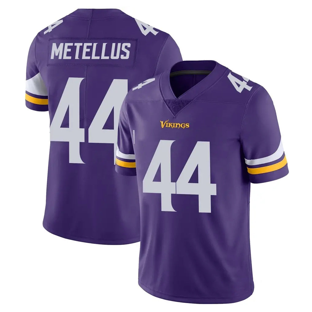 Choea MN.Vikings #44 Josh Metellus Player Purple Limited Vapor Untouchable Home Game Stitched Jerseys