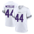 Choea MN.Vikings #44 Josh Metellus Player White Alternate Home Game Stitched Jerseys