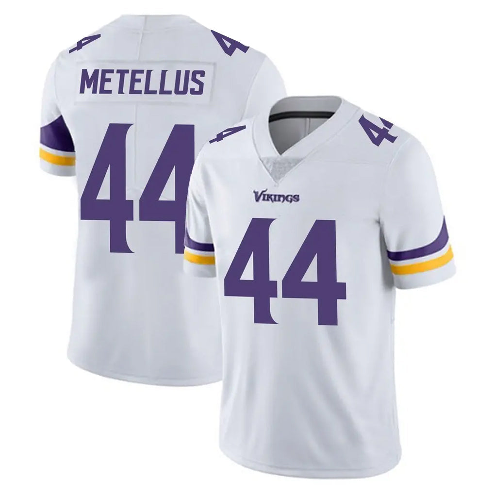Choea MN.Vikings #44 Josh Metellus Player White Limited Vapor Untouchable Home Game Stitched Jerseys