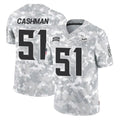 Choea MN.Vikings #51 Blake Cashman Player Arctic Camo Salute To Service Limited Game Stitched Jerseys