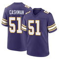 Choea MN.Vikings #51 Blake Cashman Player Purple Classic Home Game Stitched Jerseys